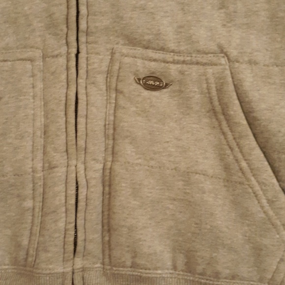 Sims Snowboard Gray Insulated Hoodie. - Picture 4 of 8